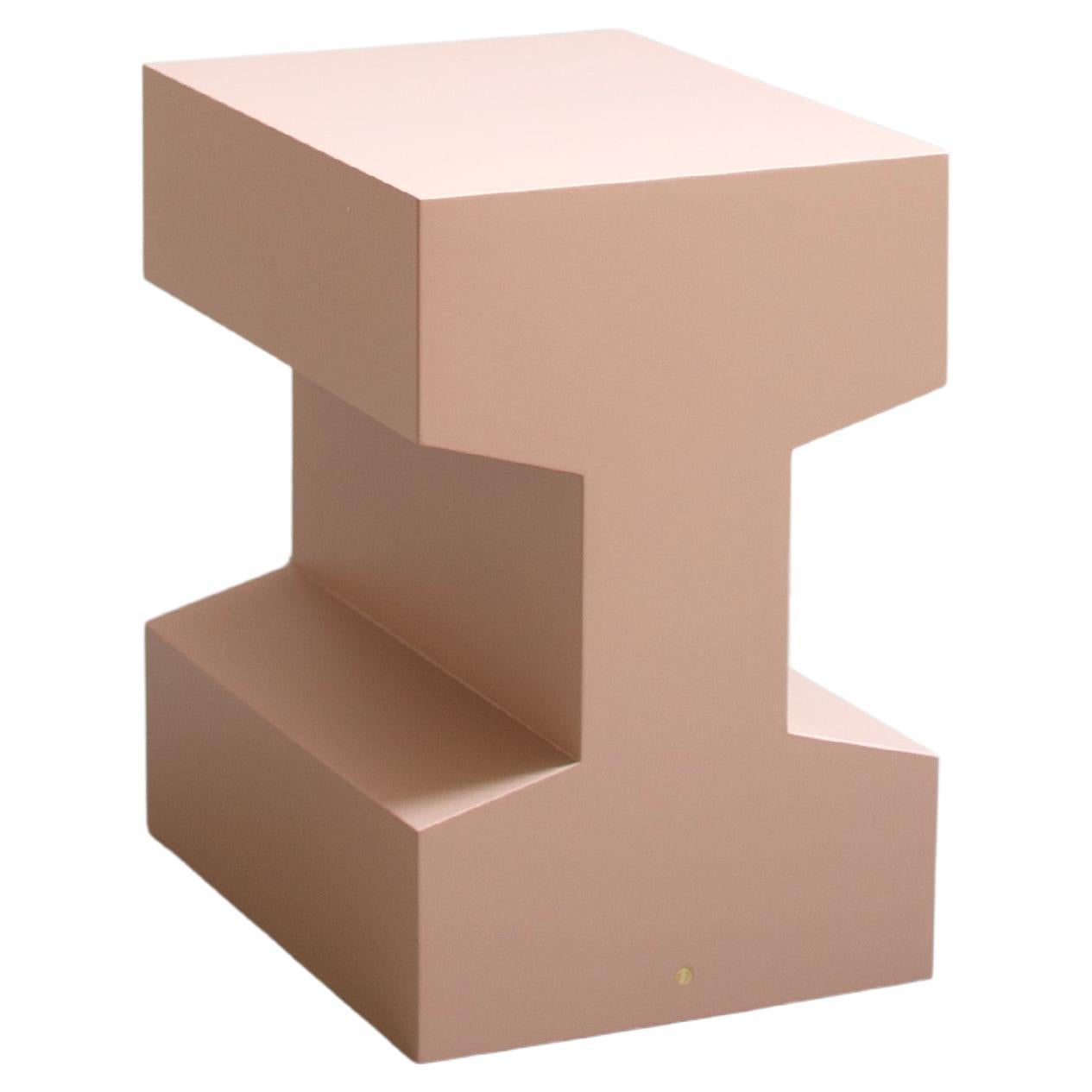 Modular Piece, RAILS 550, Lacquer Rosa+Terra, Brass 'Customizable' For ...