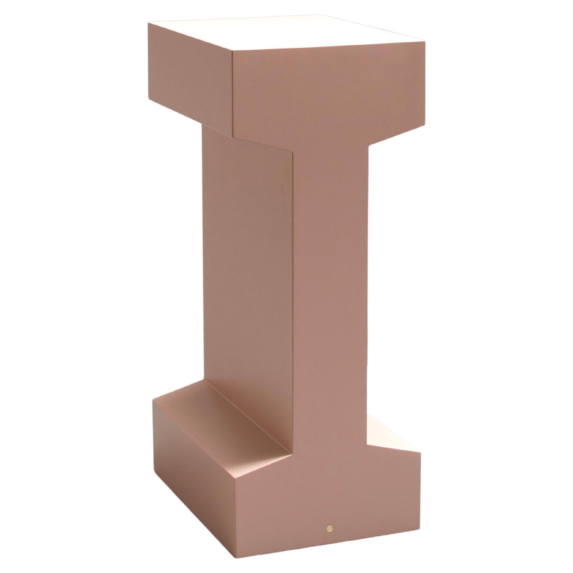 Modular Piece, RAILS 550, Lacquer Rosa+Terra, Brass 'Customizable' For ...