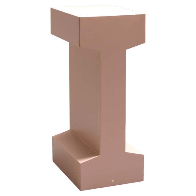 Modular Piece, RAILS 550, Lacquer Rosa+Terra, Brass 'Customizable' For ...