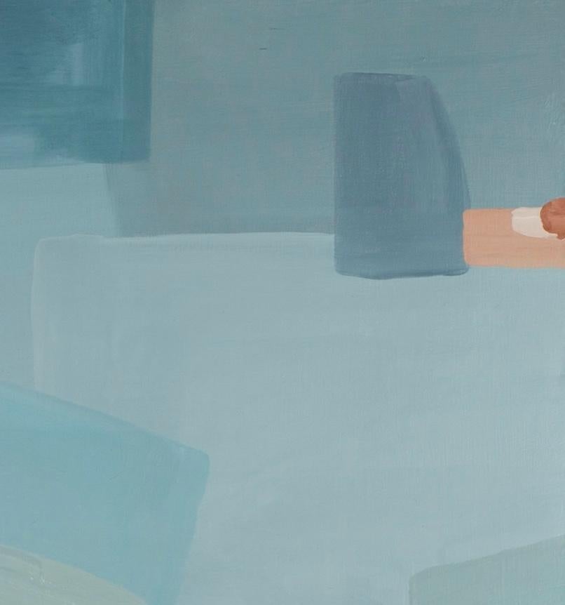 Rosa Roig-Fiol n. 1991
No me salpiques II, 2025
acrílico y escayola sobre lienzo
76 x 61 cm
29 7/8 x 24 pulg.
firmado, titulado y fechado verso

Rosa Roig-Fiol es una artista hispano-británica cuyo viaje artístico se inspiró en los pintorescos