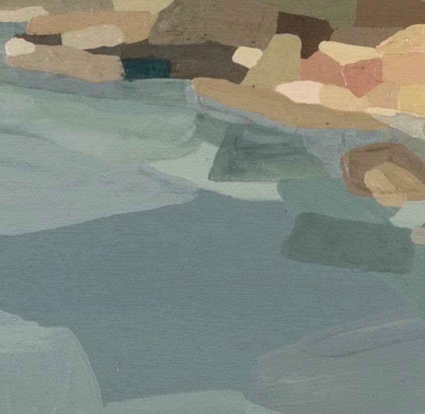 Rosa Roig-Fiol n. 1991
Me he dejado una parte de mí, 2024
acrílico y escayola sobre lienzo
30.5 x 40.5 cm
12 x 16 pulgadas
firmado, titulado y fechado verso

Rosa Roig-Fiol es una artista hispano-británica cuyo viaje artístico se inspiró en los
