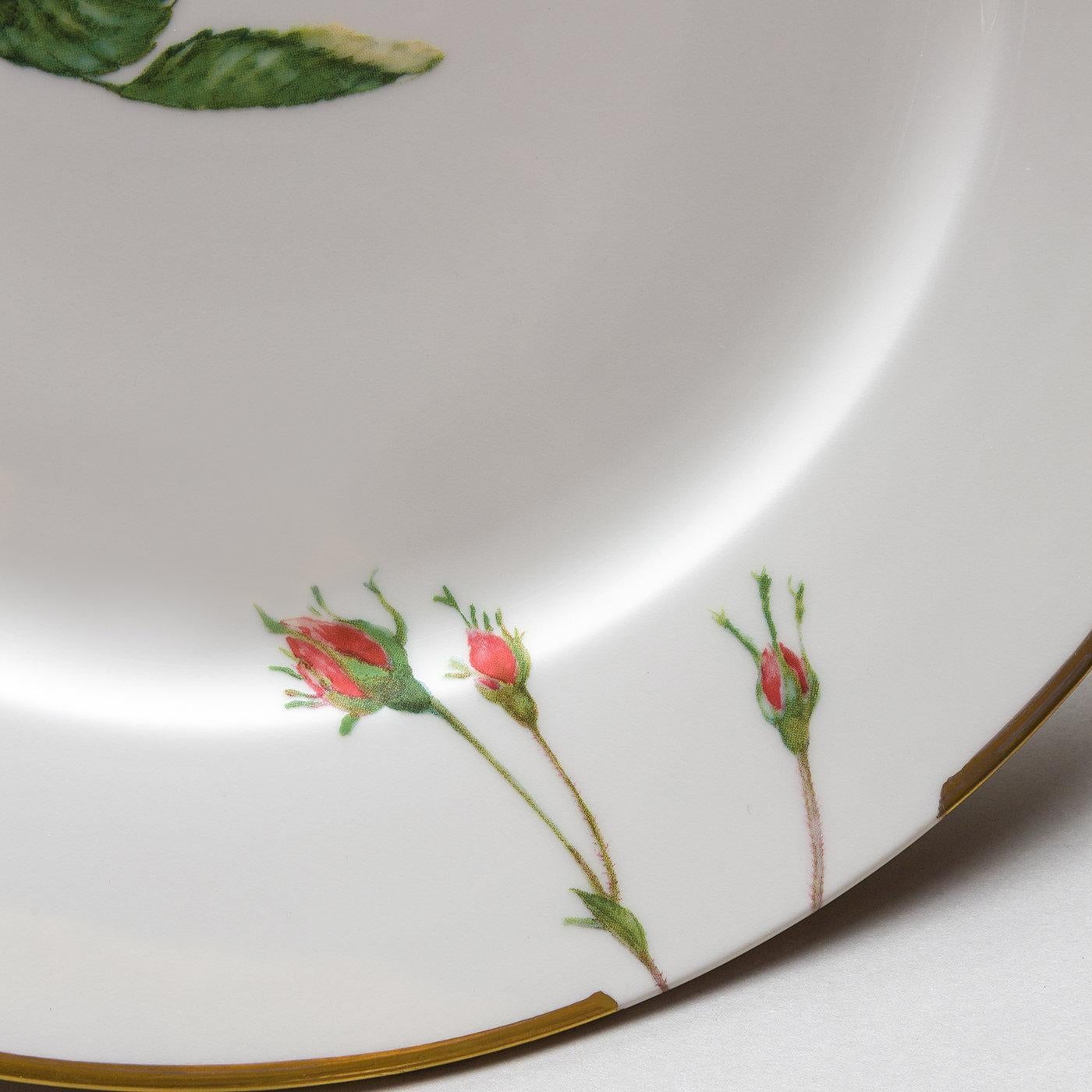 Rosa Rossa Collection Service Plate In New Condition For Sale In Milan, IT