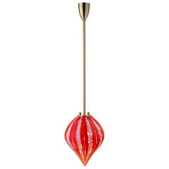 Colgante Rosa Rosso Globo Spirale by Magic Circus Editions
