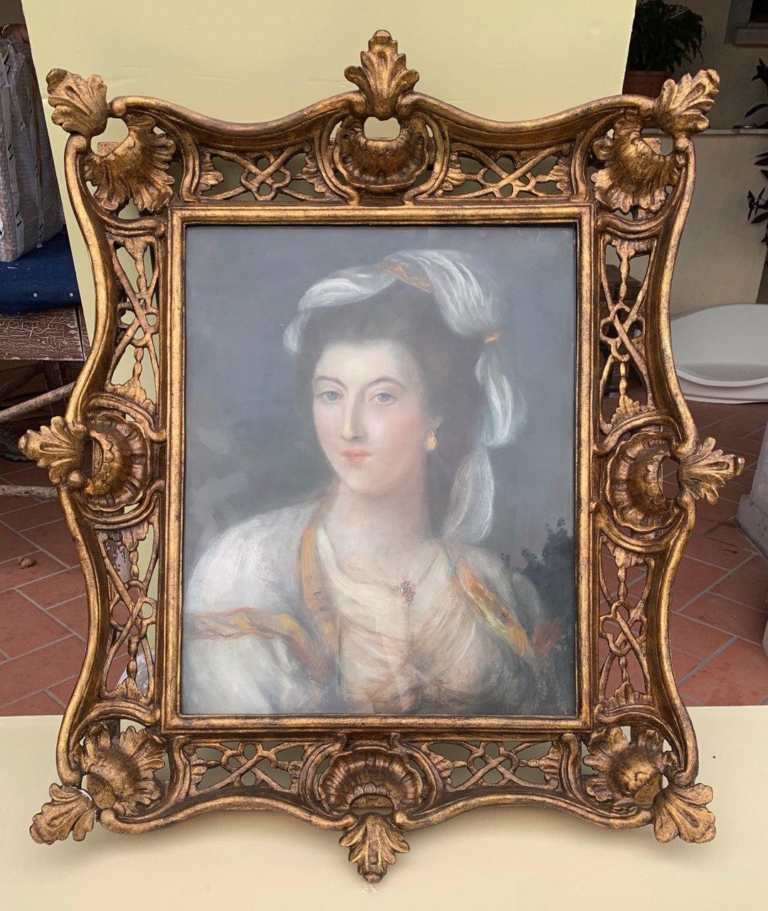 Seguace Rosalba Carriera (Venezia) - Pittura di figura del XVIII secolo - Ritratto 1
