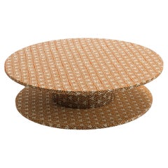 Rosalie 70 Coffee Table in MDF Board, Pine Wood and Fabric by POPUS EDITIONS