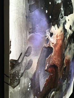 Midsummer Night’s UFO (first sighting), acrylic on canvas