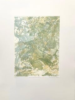 Atmospheric River, stampa astratta di Rosalyn Richards