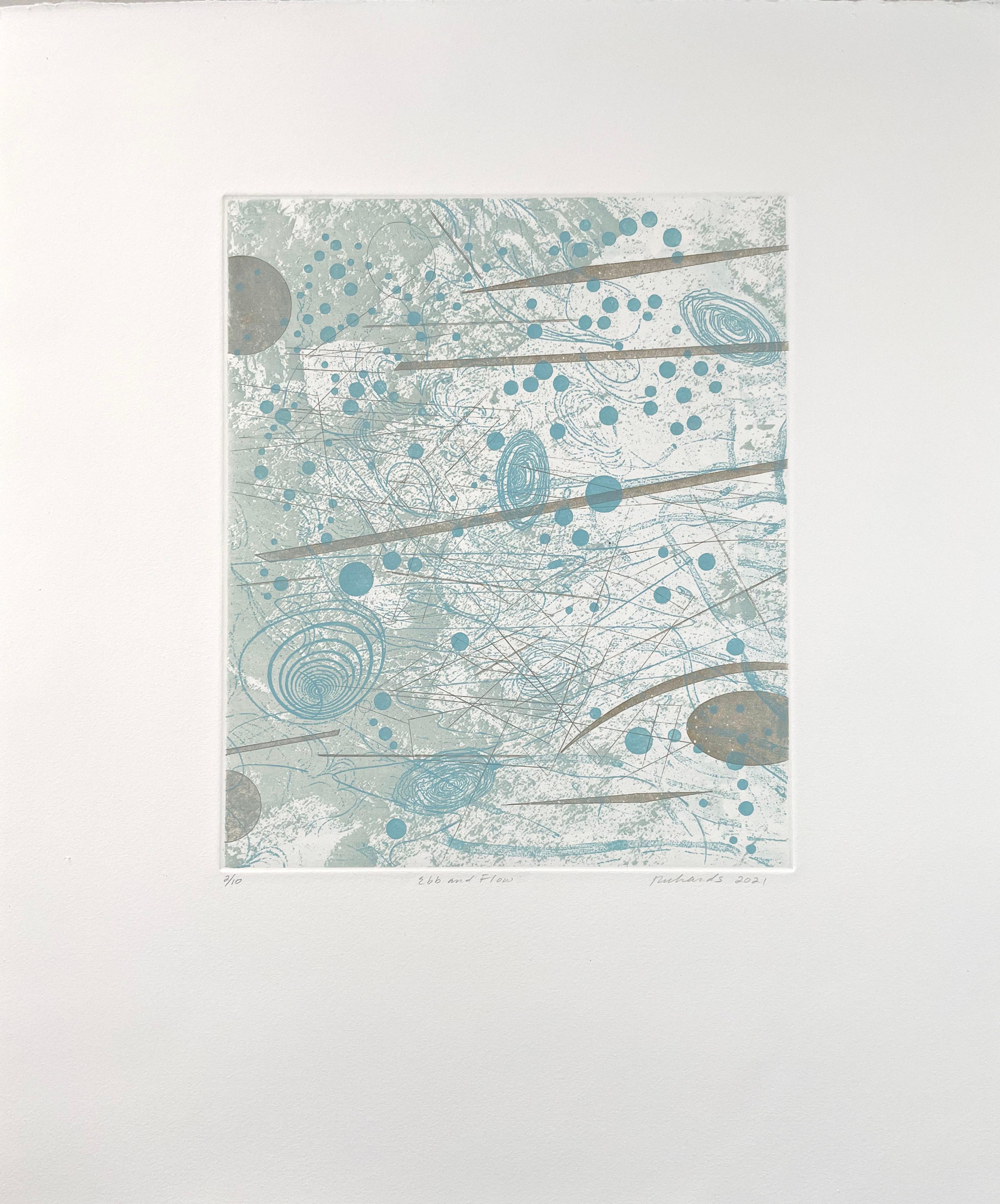 Ebb and Flow, by Rosalyn RIchards - Print by Rosalyn Richards