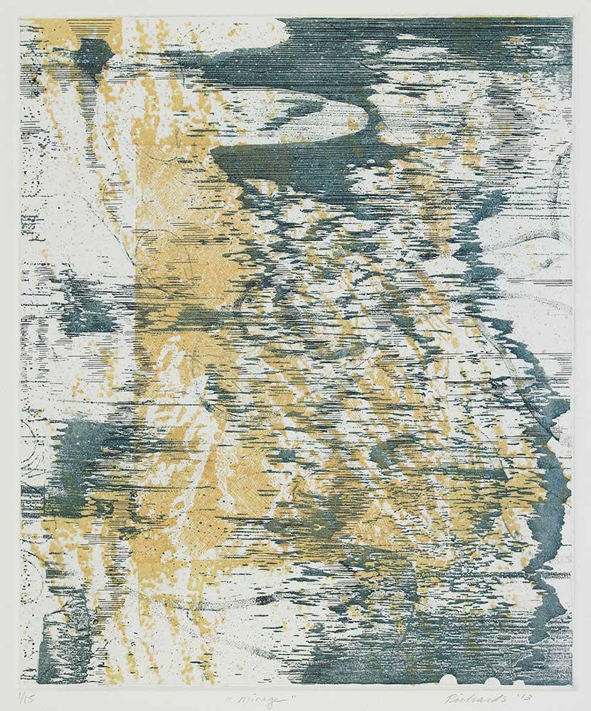 Rosalyn Richards Abstract Print - Mirage