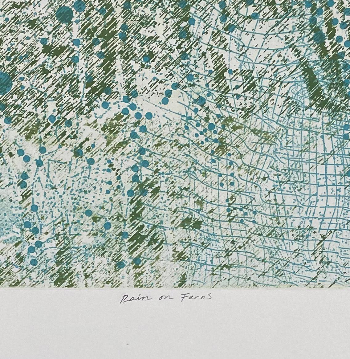 Rain On Ferns, by Rosalyn Richards For Sale 3
