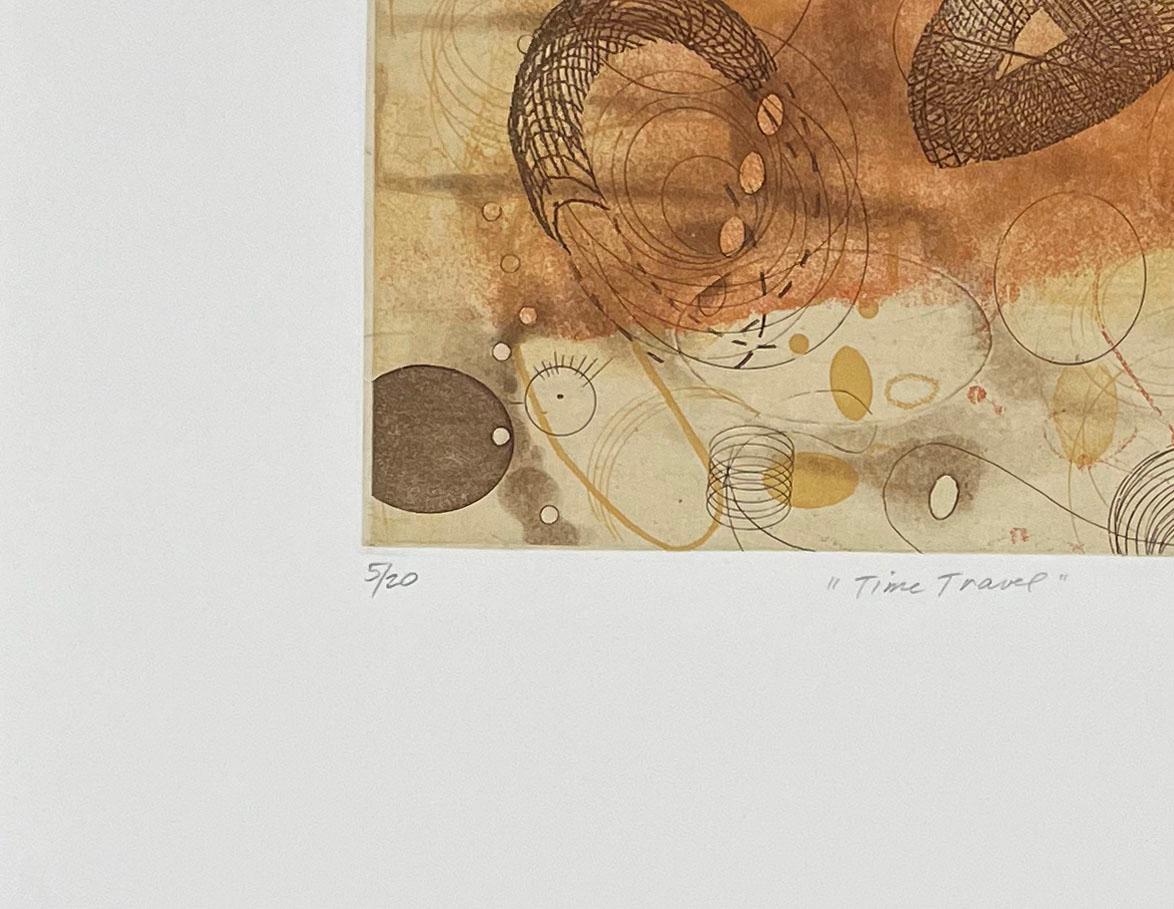 Time Travel, by Rosalyn RIchards - Abstract Print by Rosalyn Richards