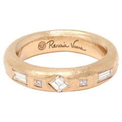 Rosaria Varra Diamond Band Ring in 18K Rose Gold