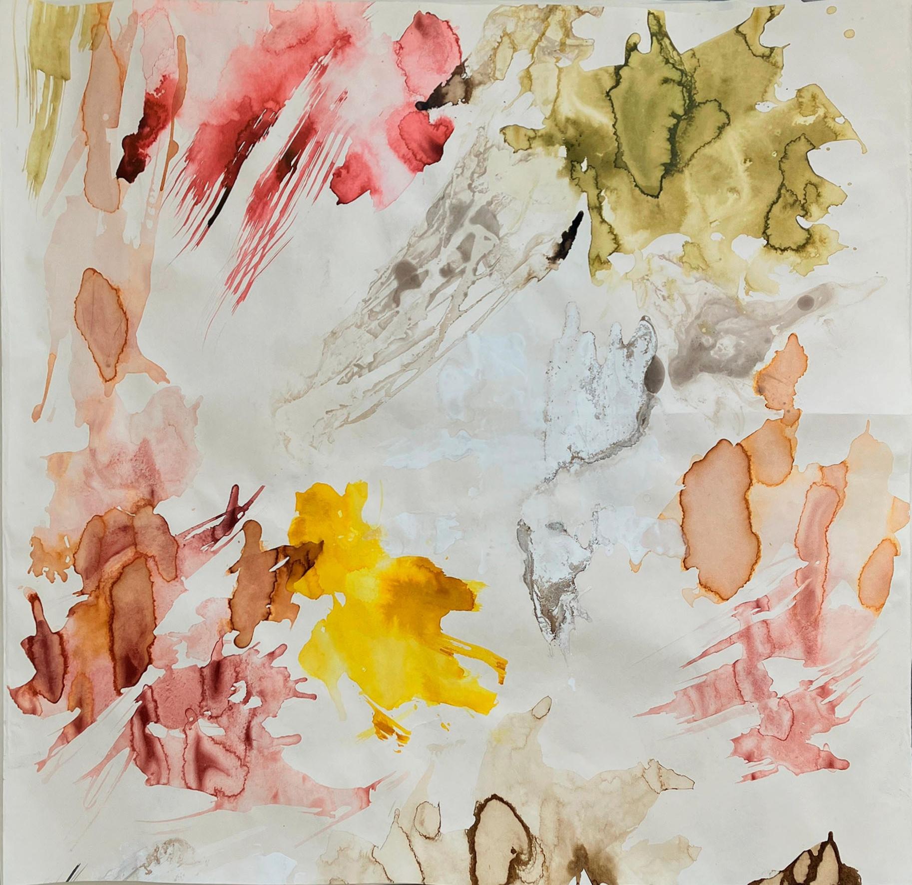 Rosario Briones Abstract Painting – Liquid Life N3. Aus der Serie Liquid Life