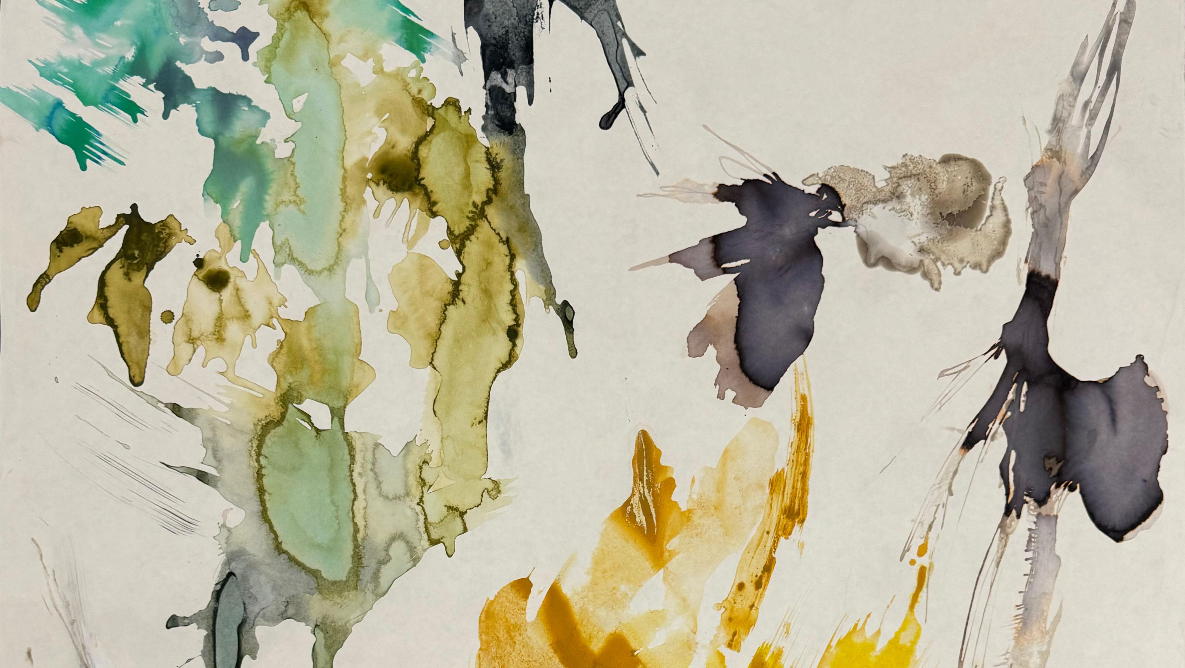Flüssiges Leben N6 und N1, Diptychon, 2024 von Rosario Briones
Aus der Serie 