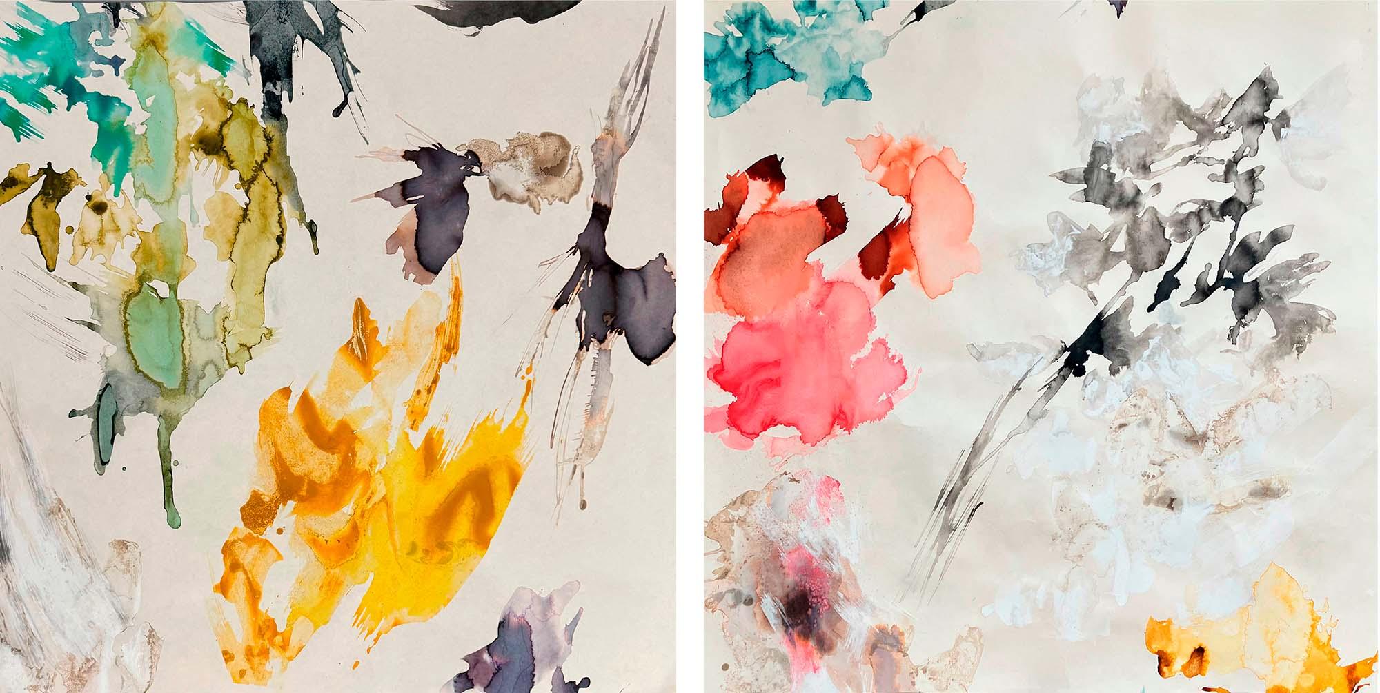 Liquid Life N6 and N1, Diptych. From the series Liquid Life