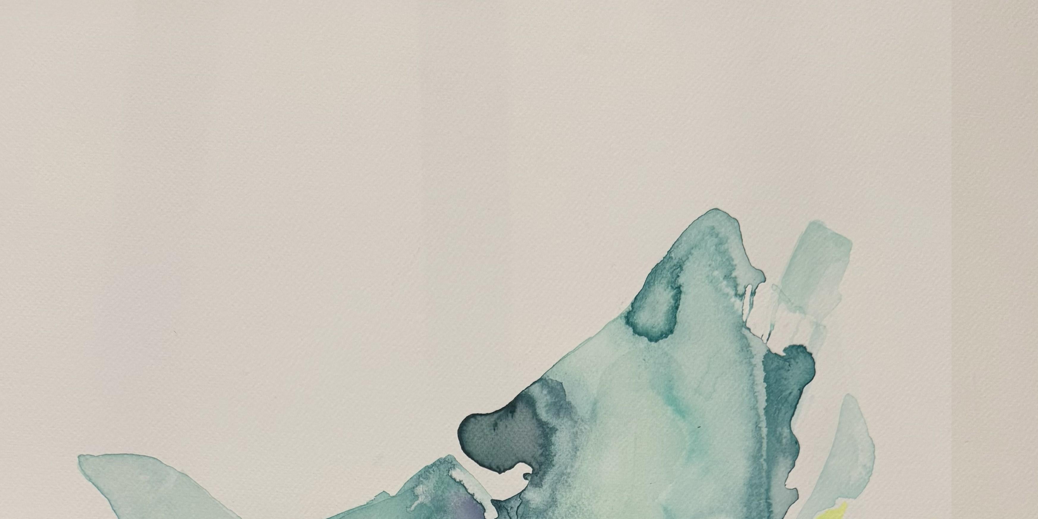Série Impermanence n17. De la série Impermanence - Painting de Rosario Briones