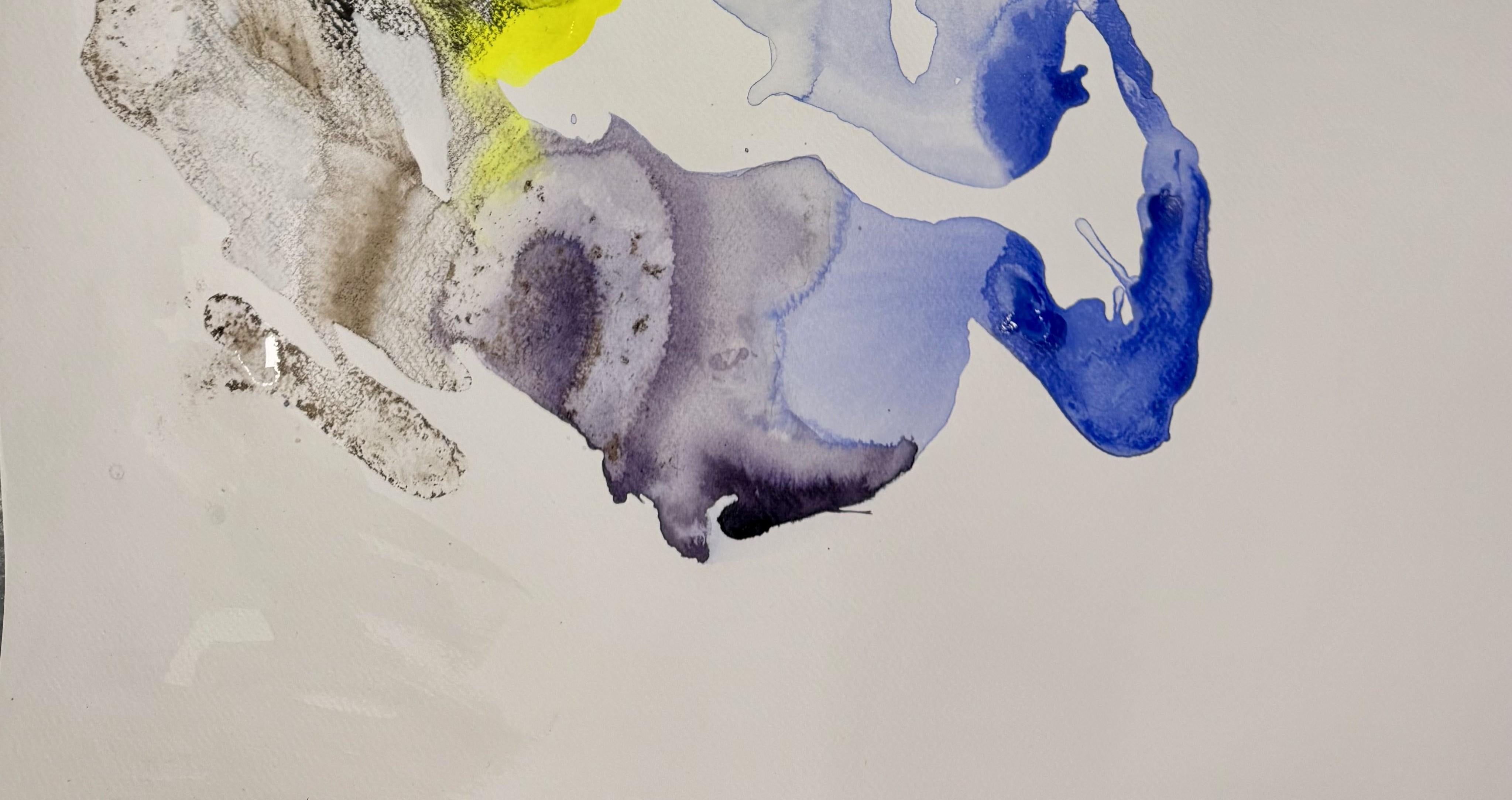 Serie Impermanence n20. Dalla serie Impermanence - Abstract Painting Beige di Rosario Briones