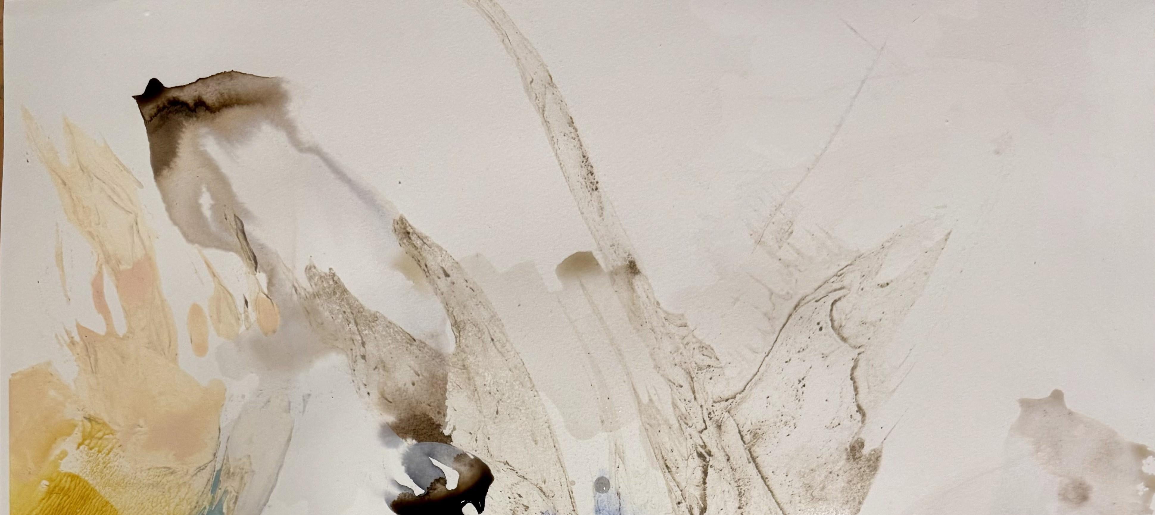 Serie Impermanence n21. Dalla serie Impermanence - Mixed Media Art Astratto di Rosario Briones