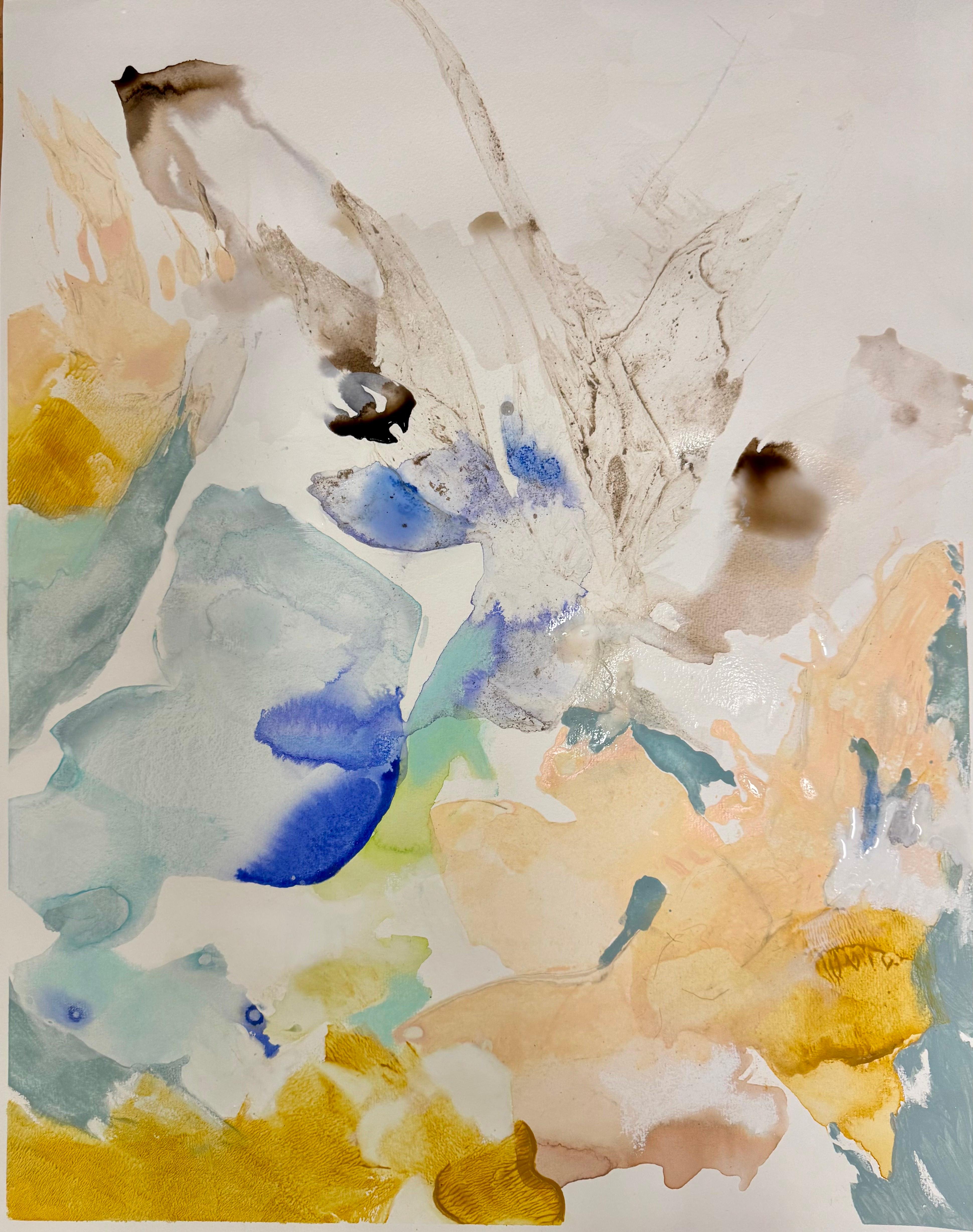 Serie Impermanence n21. Dalla serie Impermanence - Mixed Media Art di Rosario Briones