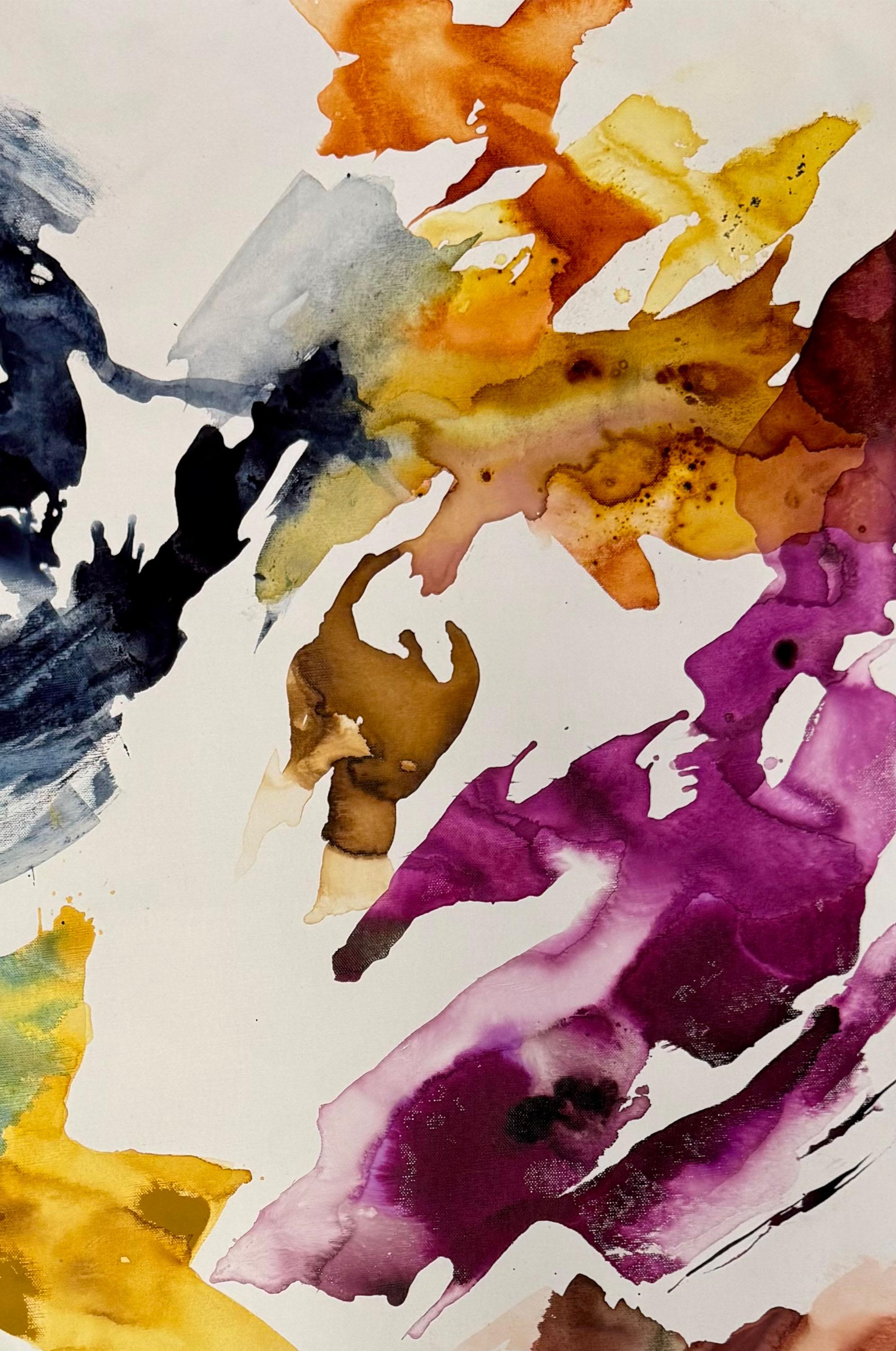 Série Impermanence n6. De la série Impermanence - Painting de Rosario Briones