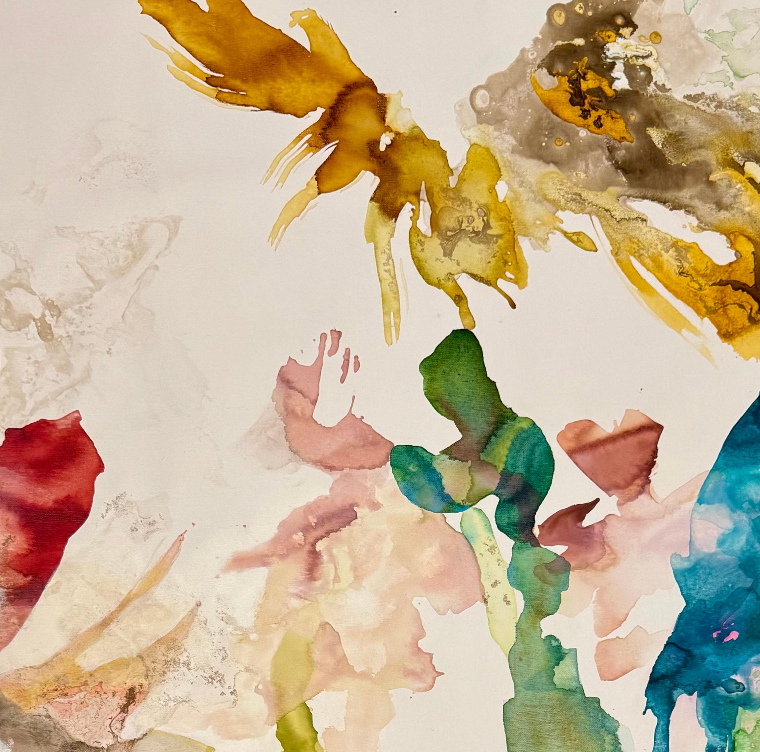 Série Impermanence n7. De la série Impermanence - Painting de Rosario Briones