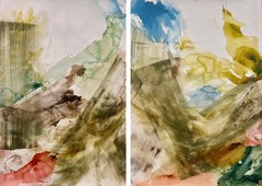 Natural Flow Series n15 and n16, Diptych. From the Natural Flow series