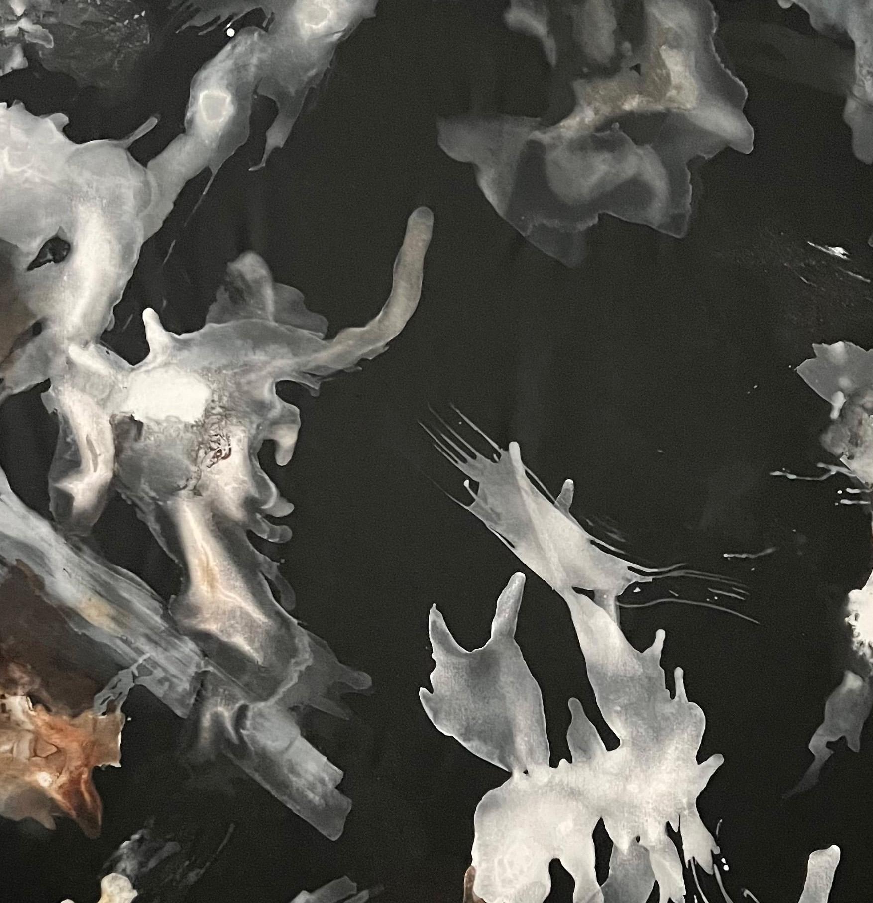 Díptico Serie Blanca n2 y n3. Pintura abstracta en venta 3