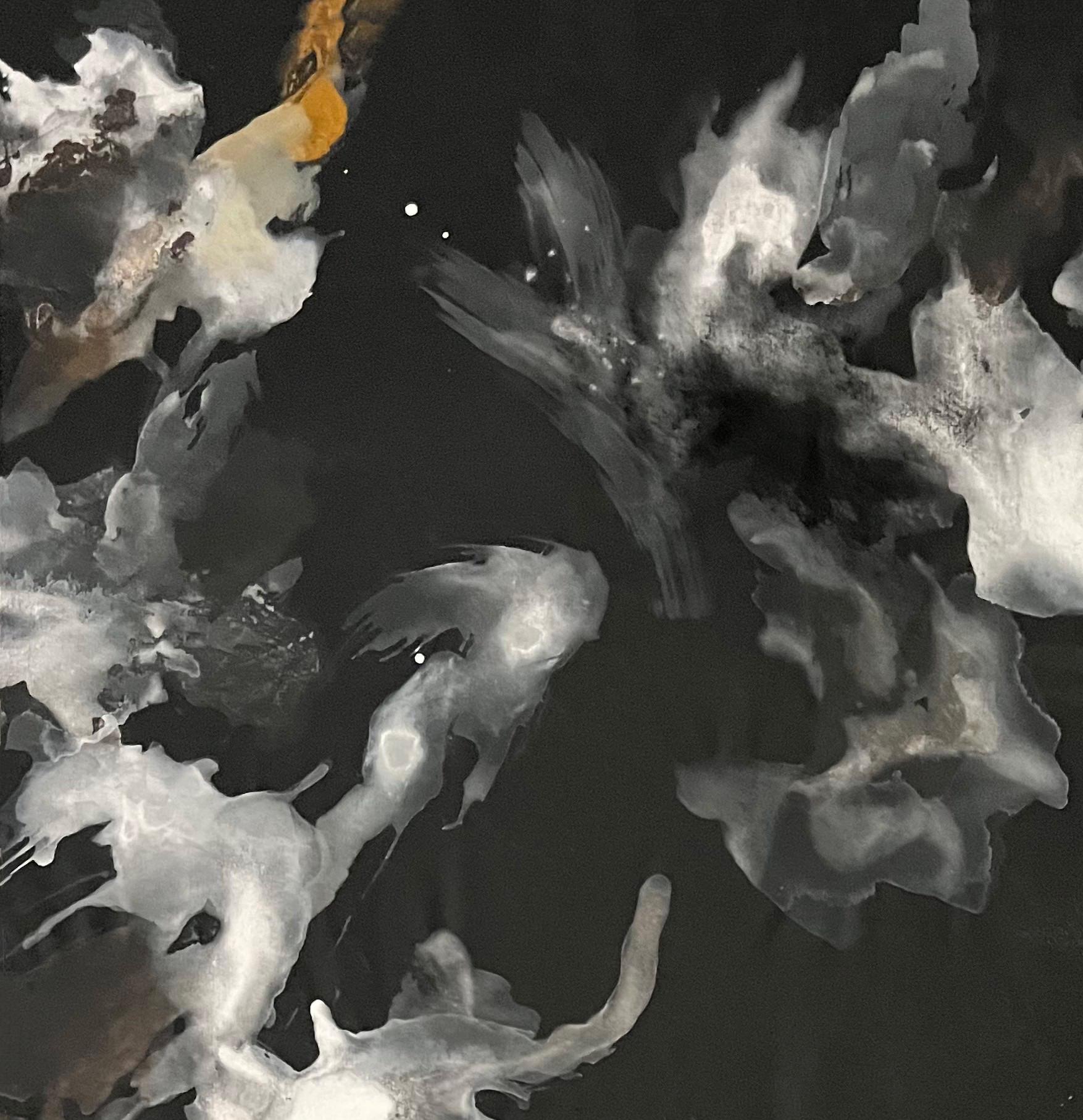 Díptico Serie Blanca n2 y n3. Pintura abstracta en venta 4