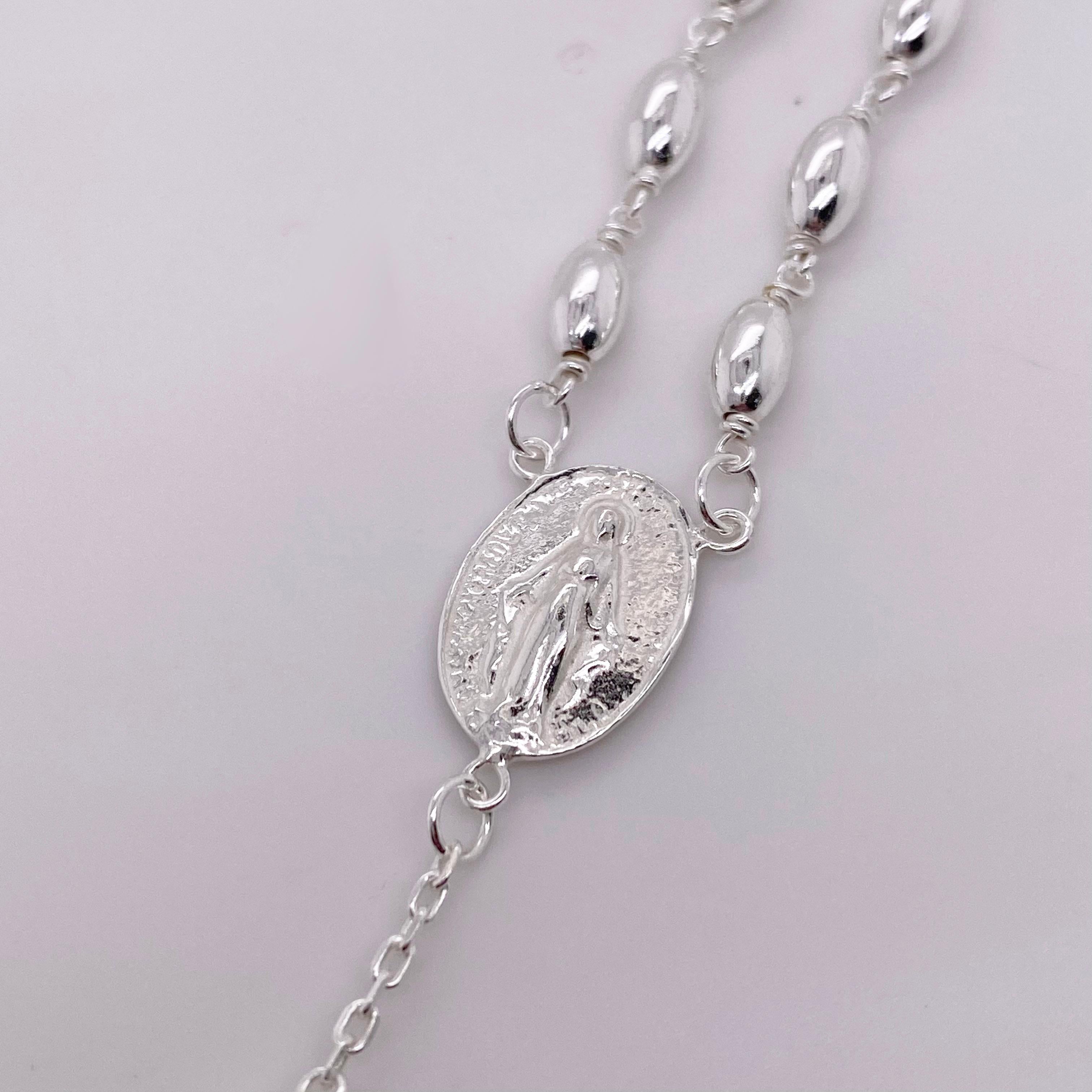 long beaded cross necklace