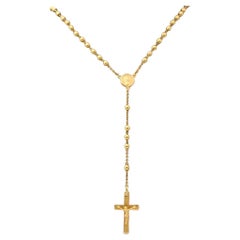 Used Rosary in Yellow Gold