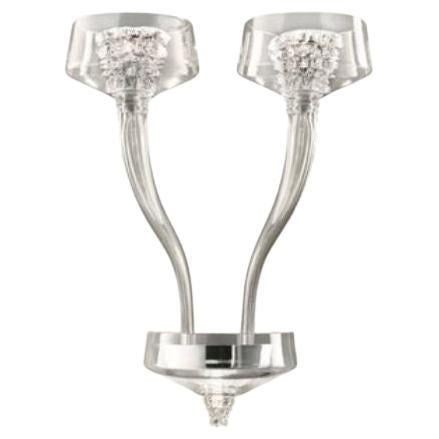 Rosati 5716 Wall - 2 bulbs - Crystal Venetian Crystal For Sale