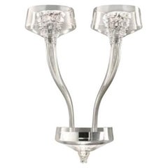 Rosati 5716 Wall - 2 bulbs - Crystal Venetian Crystal