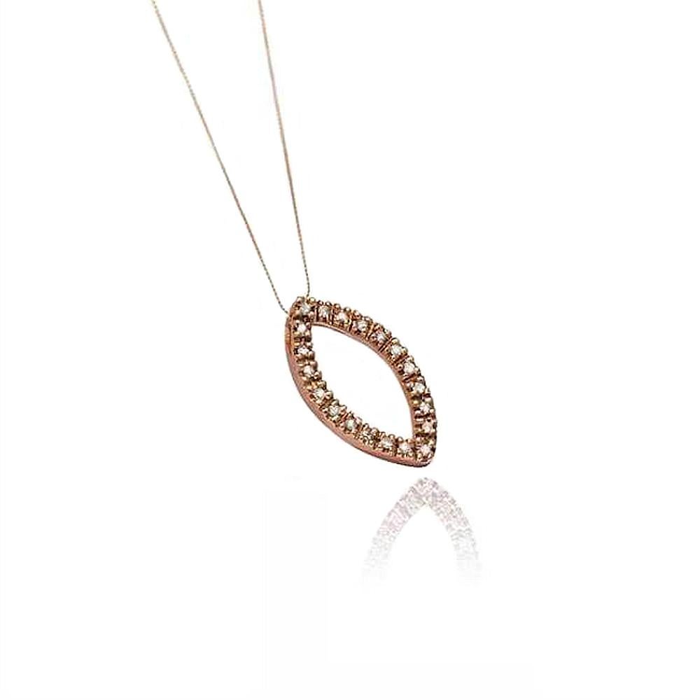 rose gold delicate necklace