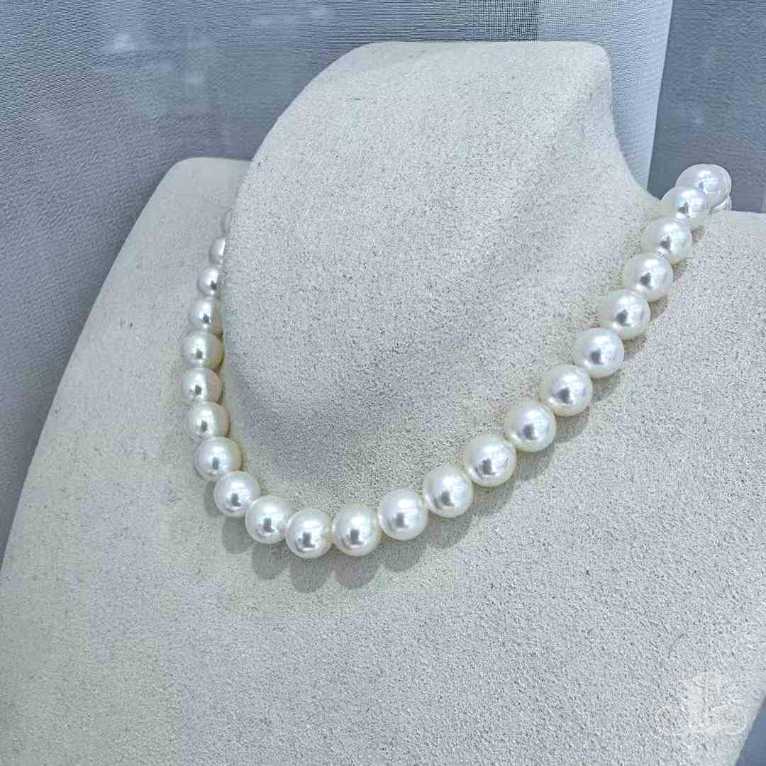 Women's 7-7.5mm Akoya Pearl Necklace with PSL ROSE Certificate