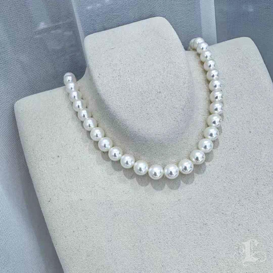 7-7.5mm Akoya Pearl Necklace with PSL ROSE Certificate 3