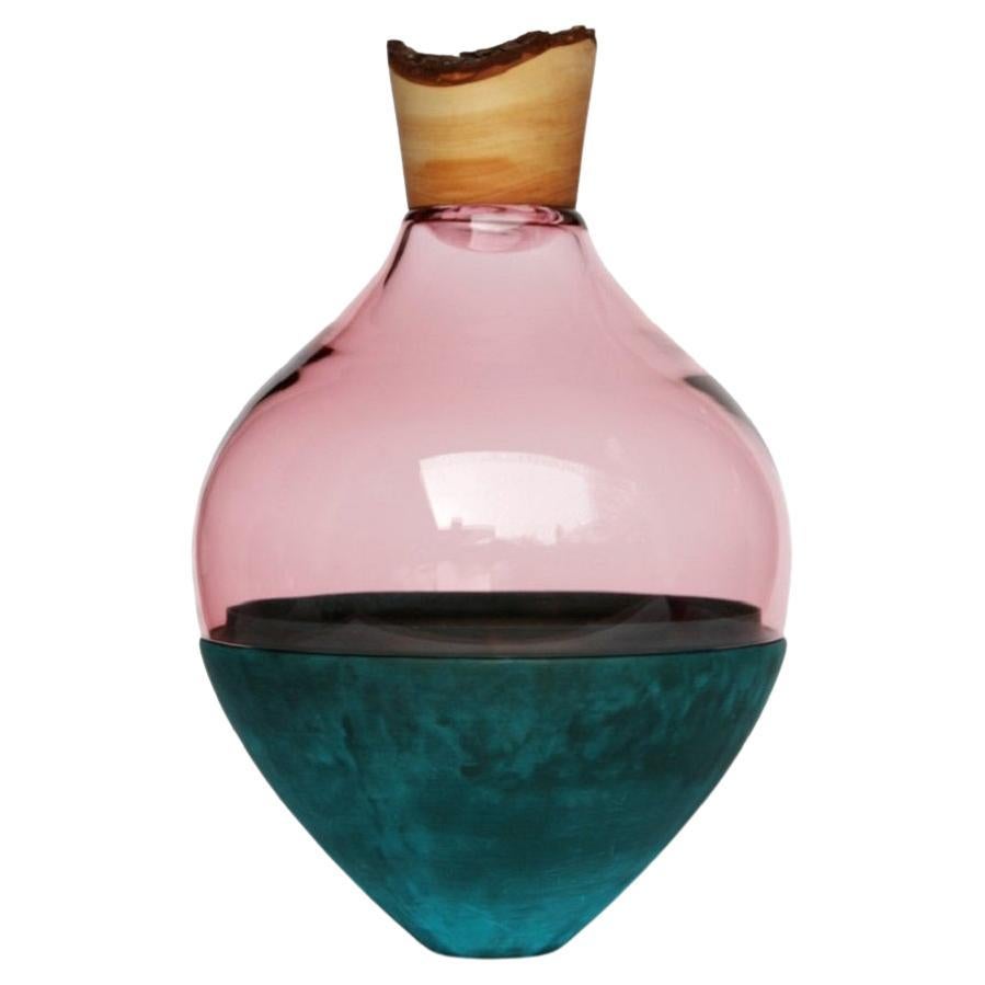 Vase d'Inde II en patine rose et cuivre, Pia Wüstenberg