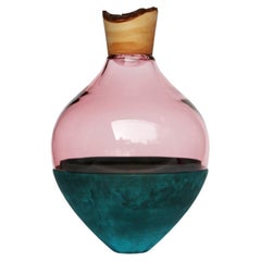 Vase d'Inde II en patine rose et cuivre, Pia Wüstenberg