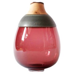 Vase empilable Lilith Paradise Rose et Gris, Pia Wüstenberg