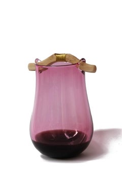 Heiki-Vase mit Rose und Topas, Pia Wüstenberg