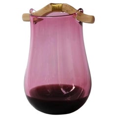 Vase Heiki en rose et topaze, Pia Wüstenberg