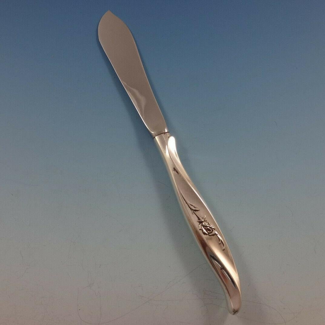 Service de couverts en argent Sterling Rose Ballet by International 12 Set 53 Pieces Excellent état - En vente à Big Bend, WI