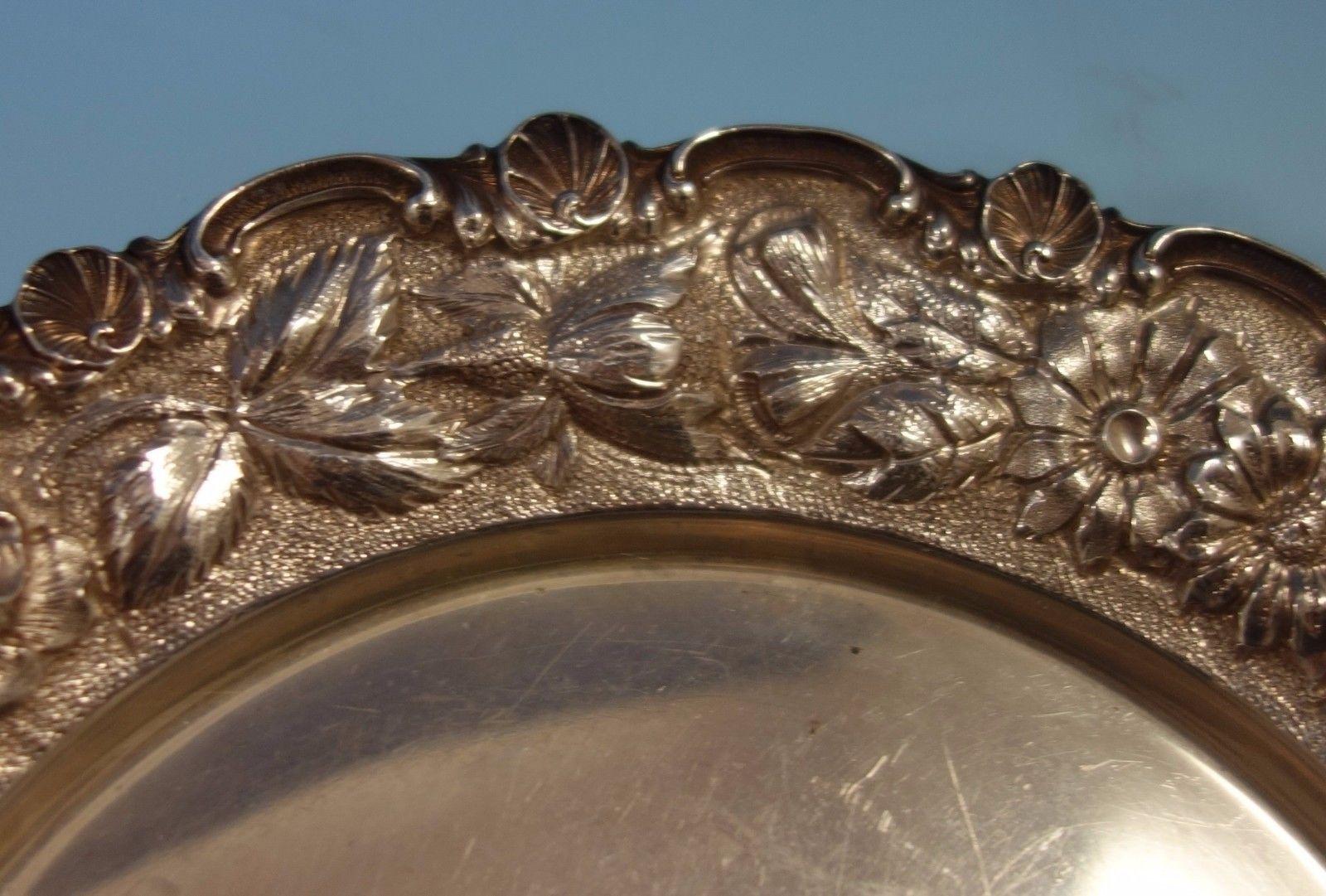 Rose by Stieff Sterling Silver Bread and Butter Plate 223 at 1stDibs