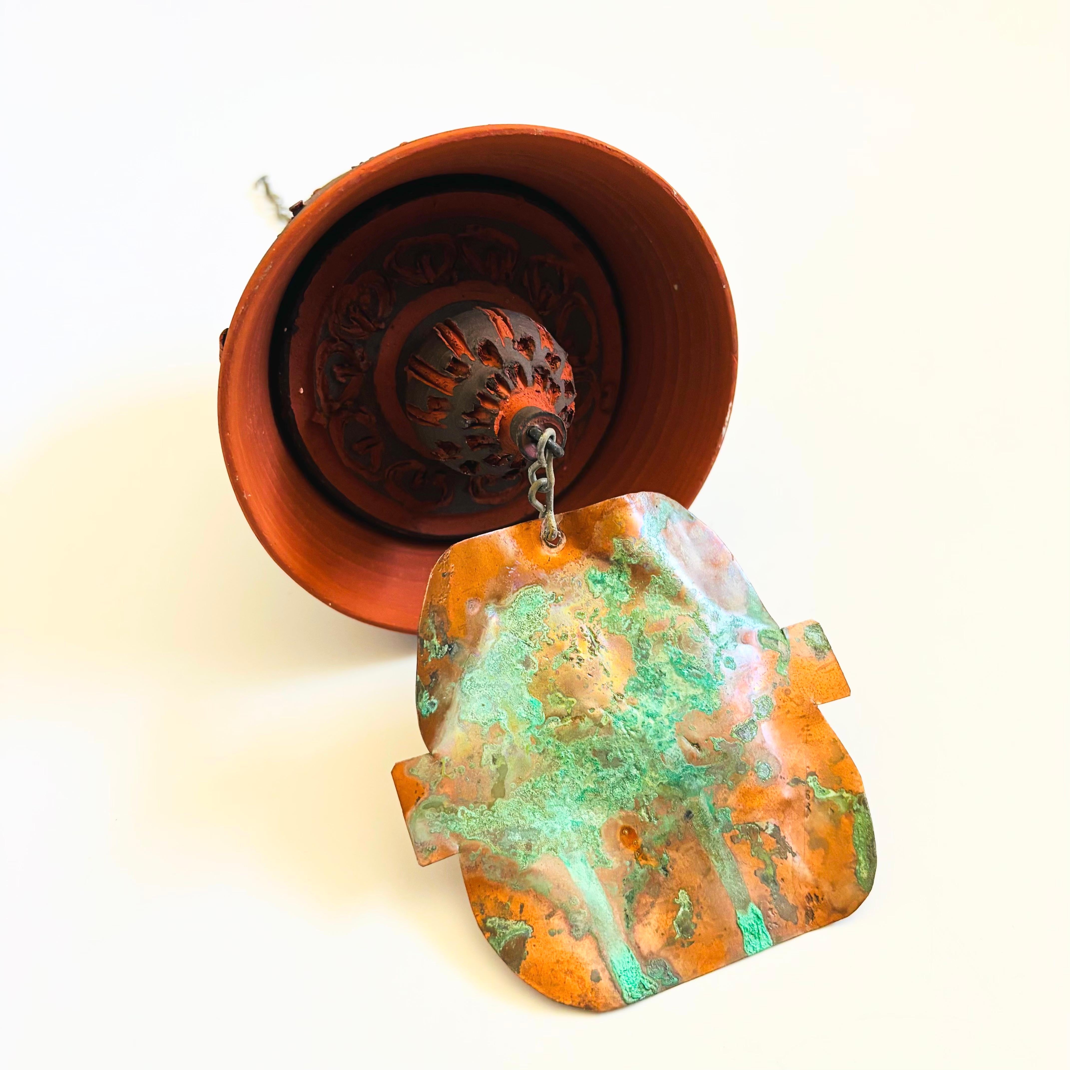 Campana a vento per uccelli di Rose Cabat Pottery in vendita 1