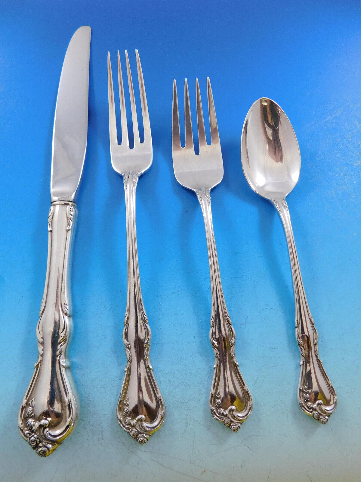 reed and barton rose cascade sterling flatware