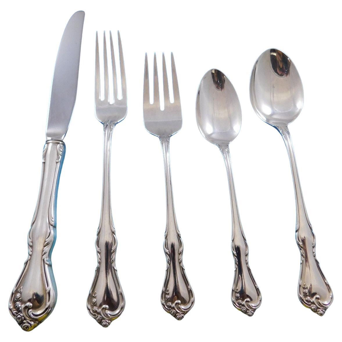 Reed And Barton Rose Cascade Place Soup Spoon Details about   Sterling Silver Flatware 