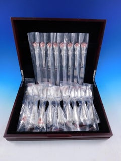 Rose Cascade by Reed & Barton Sterling Silver Flatware Service Set 32 Pieces New