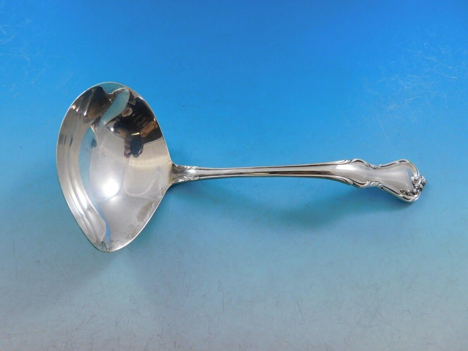 Rose Cascade di Reed & Barton - Servizio di posate in argento Sterling 39 Pezzi in vendita 3