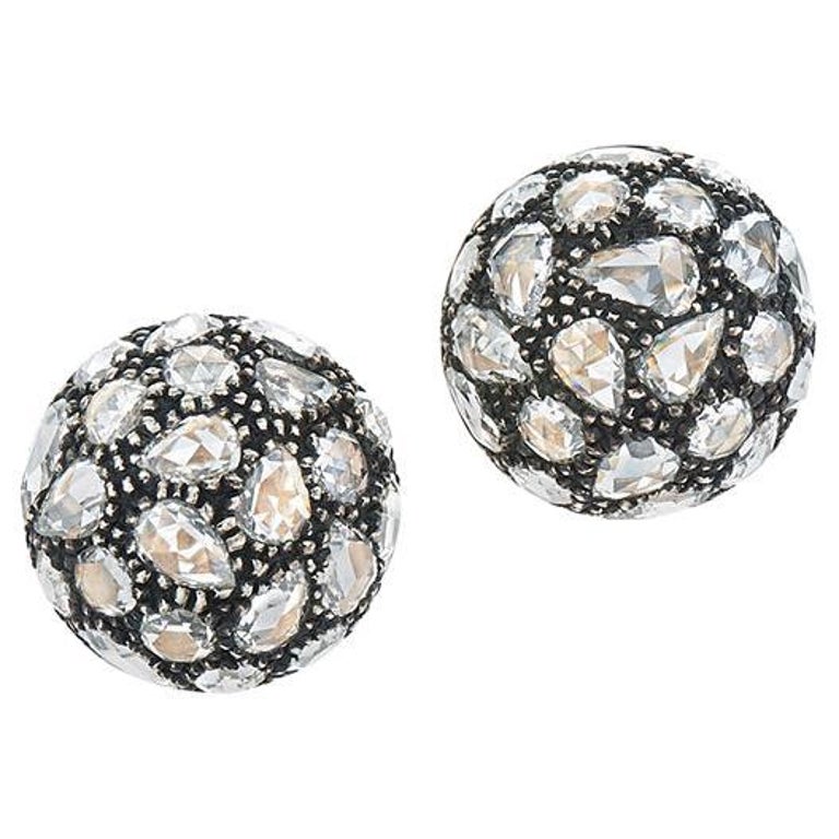 Diamond Earrings Fred Leighton 14 For Sale on 1stDibs fred