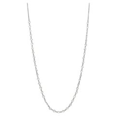 Rose Cut Diamond Chain Necklace '2.52 Carat'