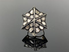 Rose Cut Diamond Cocktail RIng